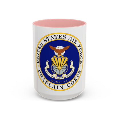 Air Force Chaplain Corps (U.S. Air Force) Accent Coffee Mug