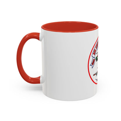 USCG Air Station Clearwater FL (U.S. Coast Guard) Accent Coffee Mug