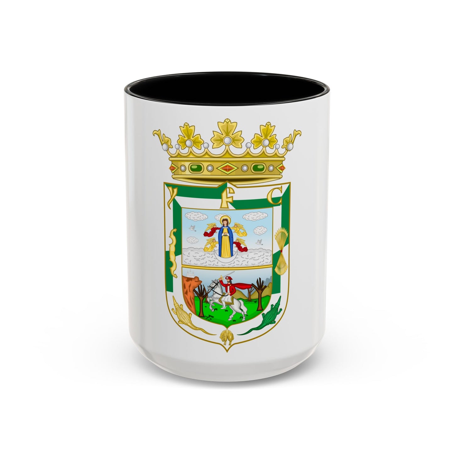 Coat of Arms of Isla Fernandina (Cuba) - Accent Coffee Mug