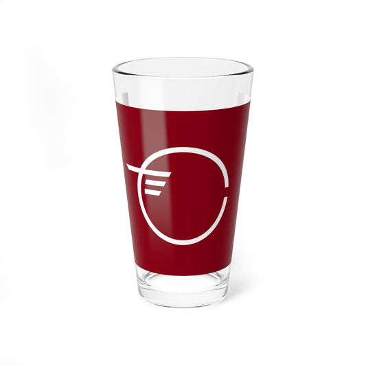 Flag of Tamakawa Fukushima (Japan) Pint Glass 16oz