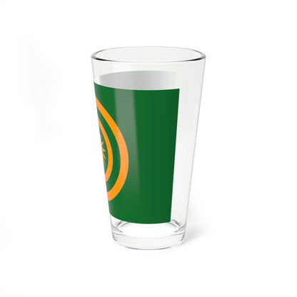 Flag of the Zhuang people (China) Pint Glass 16oz