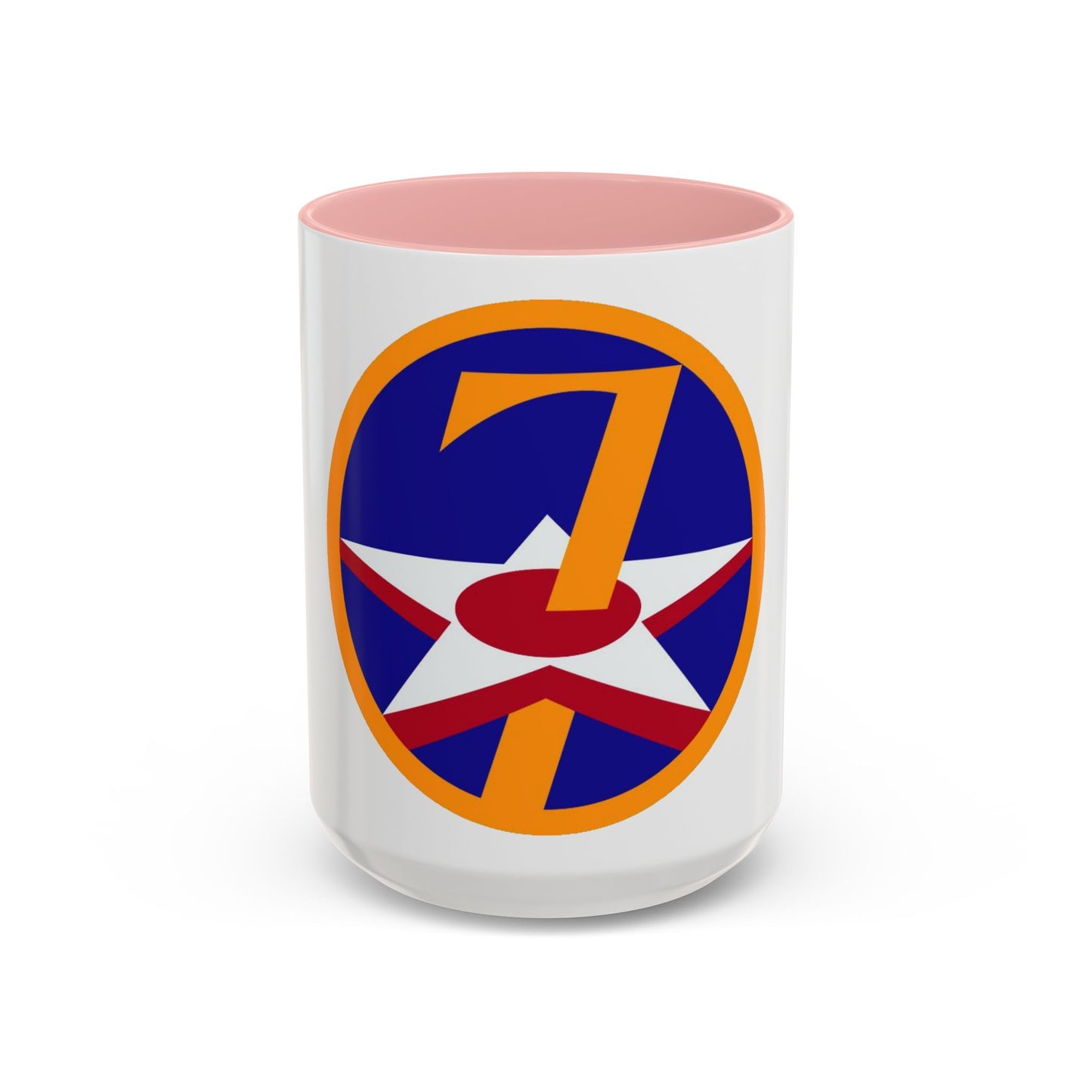 7 Air Force (U.S. Army) Accent Coffee Mug