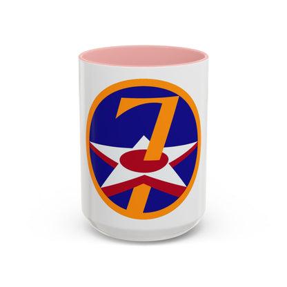 7 Air Force (U.S. Army) Accent Coffee Mug