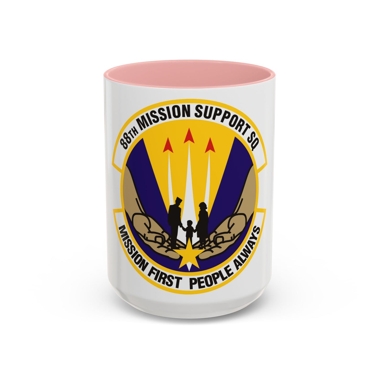 88th Mission Support Squadron (U.S. Air Force) Accent Coffee Mug