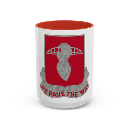 17 Engineer Battalion (U.S. Army) Accent Coffee Mug