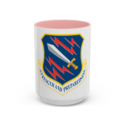 21st Space Wing (U.S. Air Force) Accent Coffee Mug