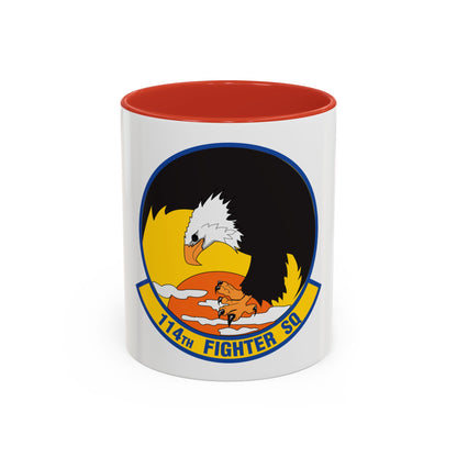 114 Fighter Squadron (U.S. Air Force) Accent Coffee Mug