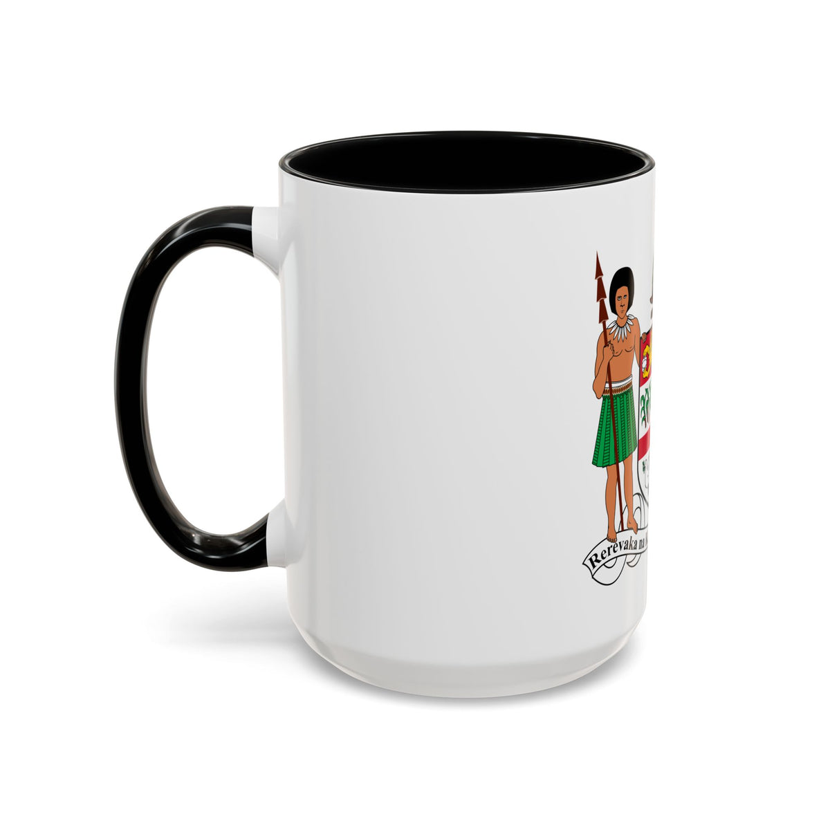 Coat of arms of Fiji - Accent Coffee Mug