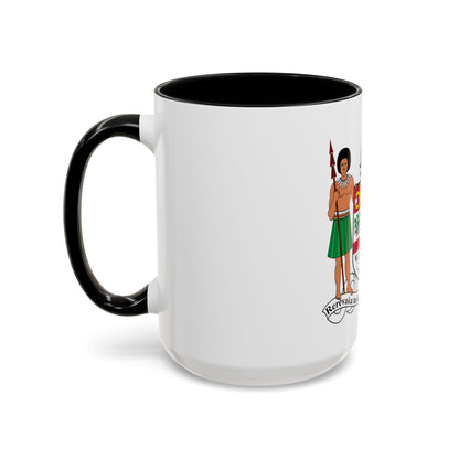 Coat of arms of Fiji - Accent Coffee Mug
