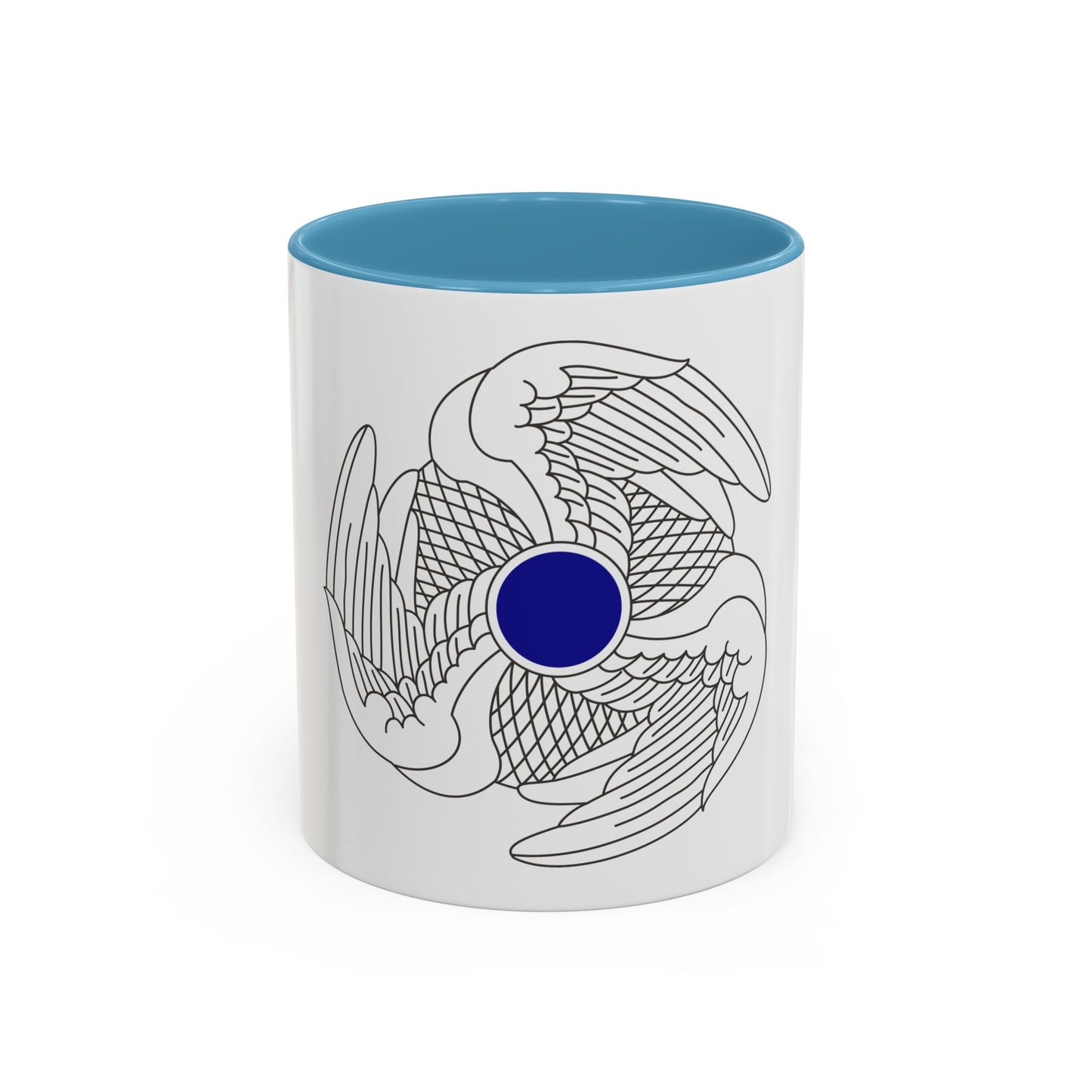 222 Aviation Regiment (U.S. Army) Accent Coffee Mug