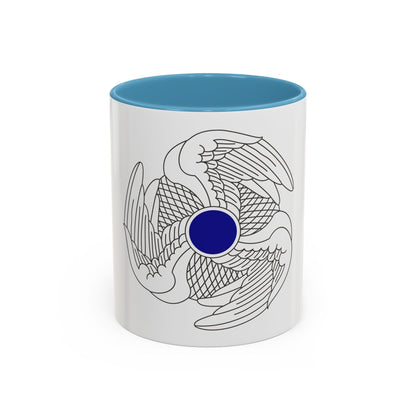 222 Aviation Regiment (U.S. Army) Accent Coffee Mug
