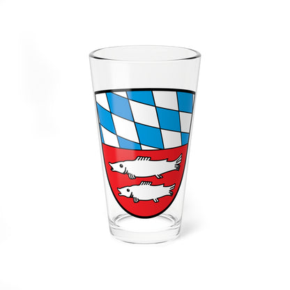DEU Bayerisch Gmain COA (Germany) (Coat of Arms) Pint Glass 16oz