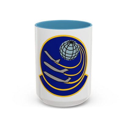 373 Training Squadron AETC (U.S. Air Force) Accent Coffee Mug