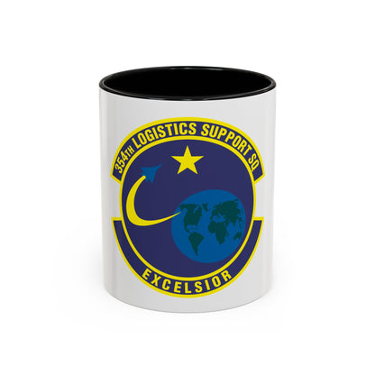 354th Logistics Support Squadron (U.S. Air Force) Accent Coffee Mug