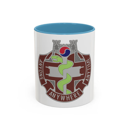 421 Medical Battalion (U.S. Army) Accent Coffee Mug