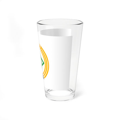 Flag of Nakafurano Hokkaido (Japan) Pint Glass 16oz