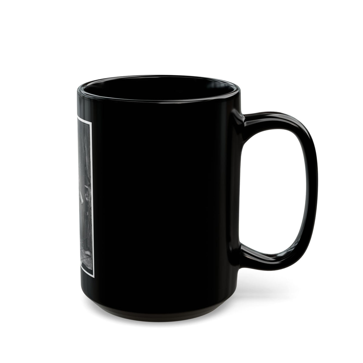 A Union Volunteer (U.S. Civil War) Black Coffee Mug