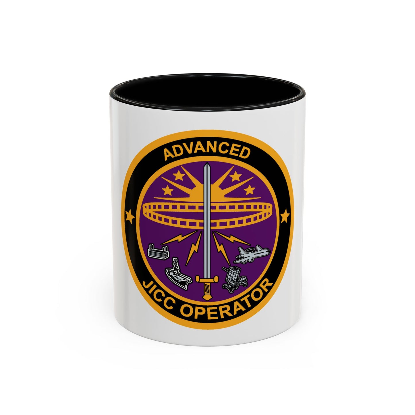 Advanced JICC Operator (U.S. Air Force) Accent Coffee Mug
