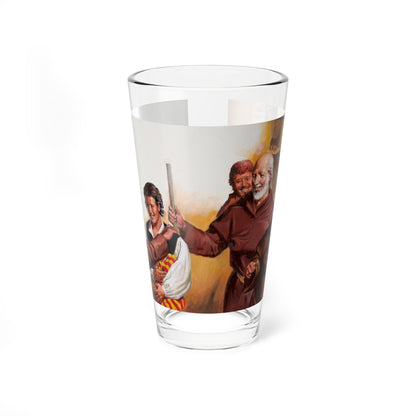 Squanto and the Miracle of Thanksgiving, interior illustrations (7), 2012 (Magazine Illustration) Pint Glass 16oz