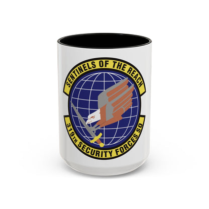 319th Security Forces Squadron (U.S. Air Force) Accent Coffee Mug