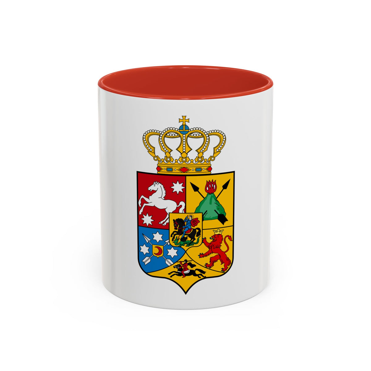 Tsardom of Georgian Emblem - Accent Coffee Mug