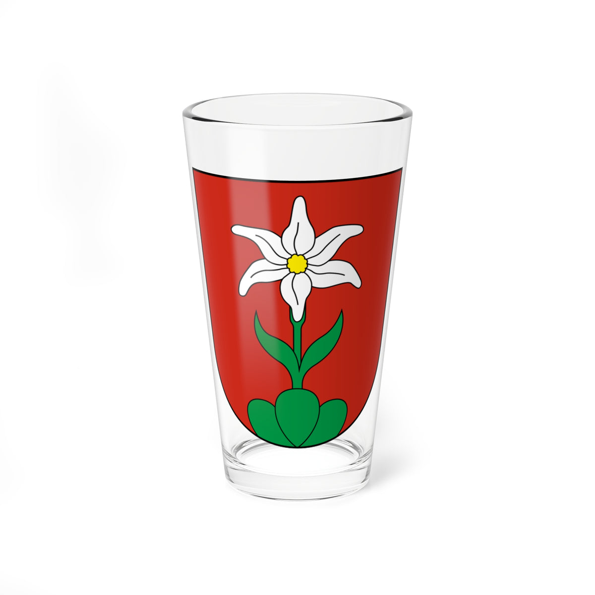 Illgau-blazon (Switzerland) (Coat of Arms) Pint Glass 16oz