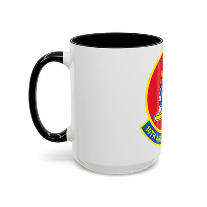 10th Airlift Squadron (U.S. Air Force) Accent Coffee Mug