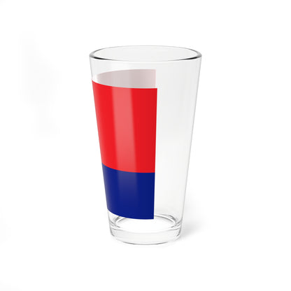 Flag of the Peoples Police of the Peoples Republic of China Military Style (China) Pint Glass 16oz
