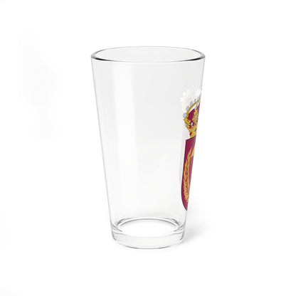 Fallskärmsjägarskolan vapen (Sweden) (Coat of Arms) Pint Glass 16oz