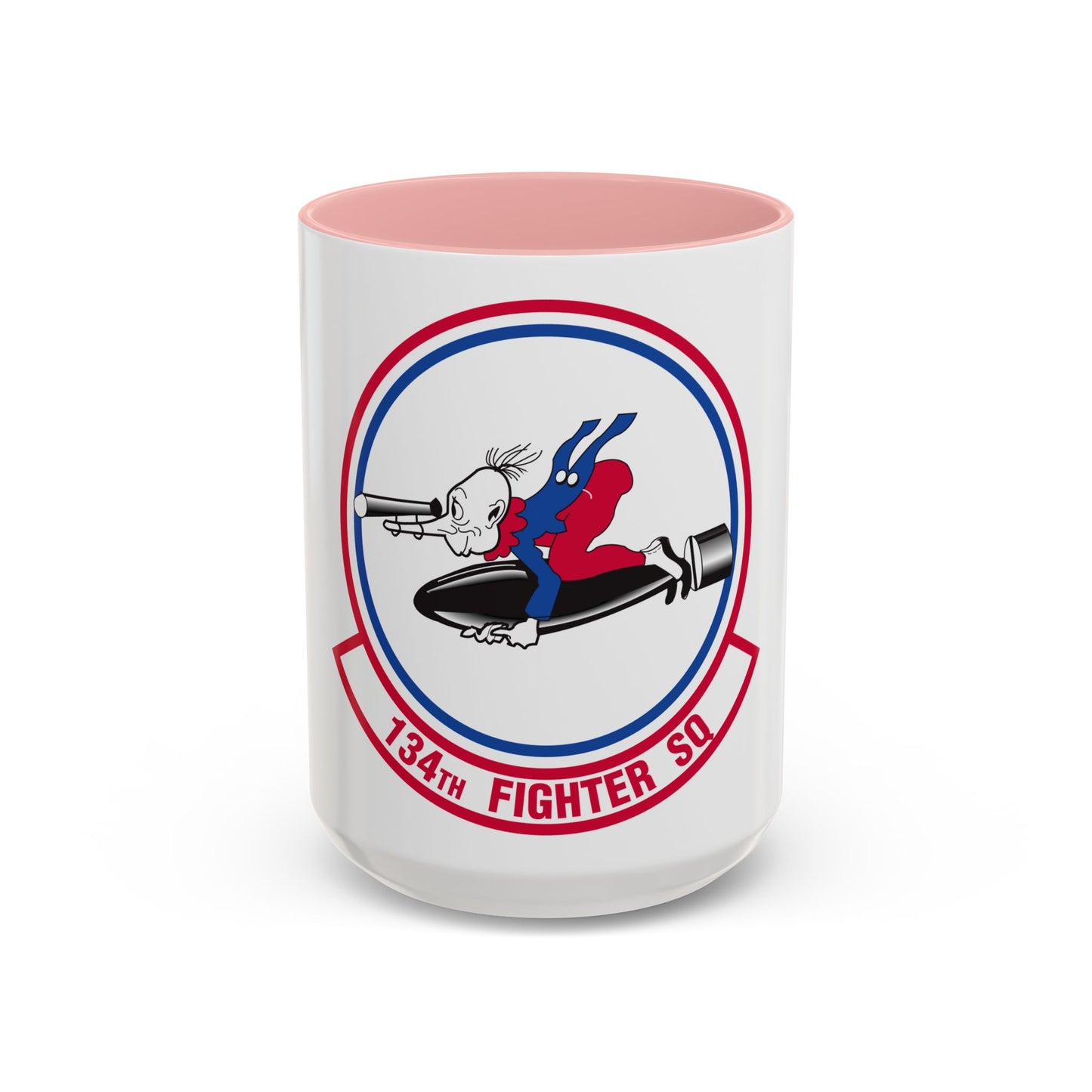 134 Fighter Squadron (U.S. Air Force) Accent Coffee Mug