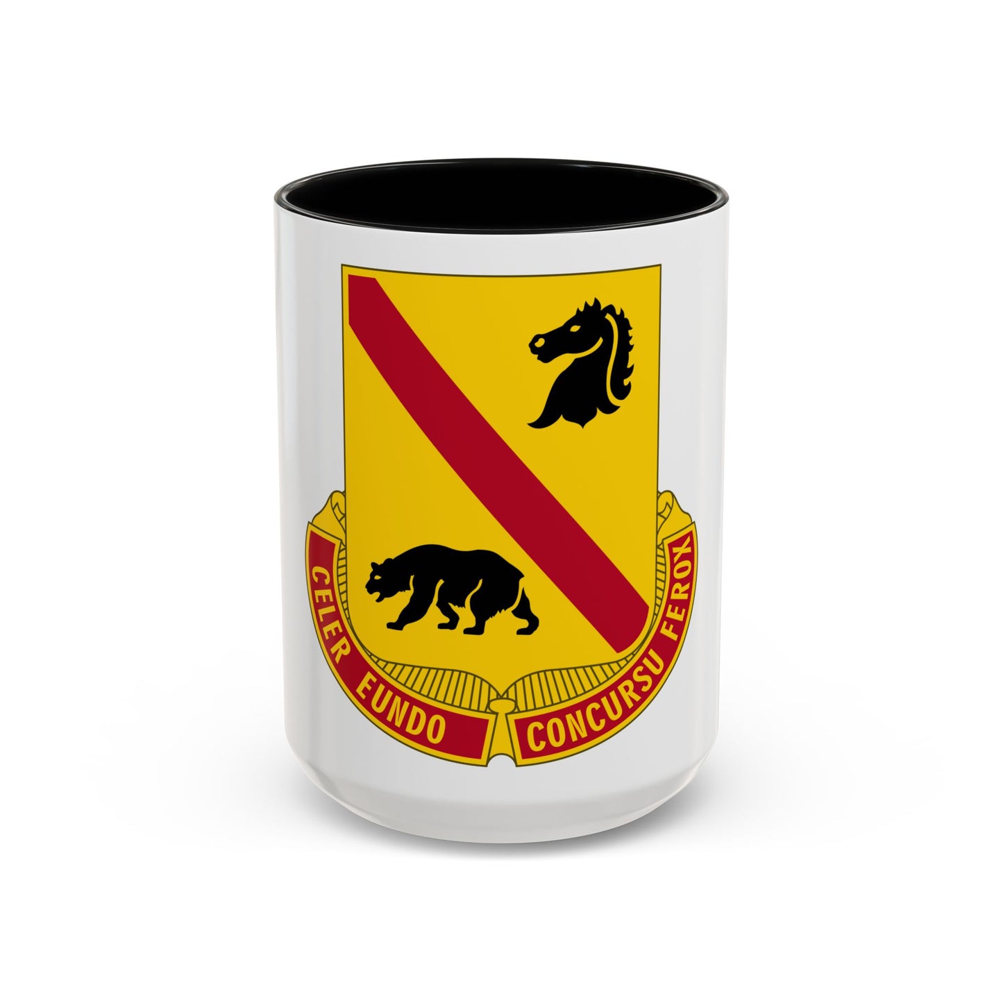 302 Cavalry Regiment (U.S. Army) Accent Coffee Mug