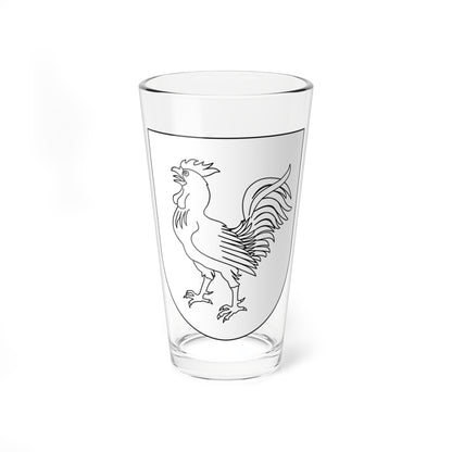 Hanebo vapen (Sweden) (Coat of Arms) Pint Glass 16oz