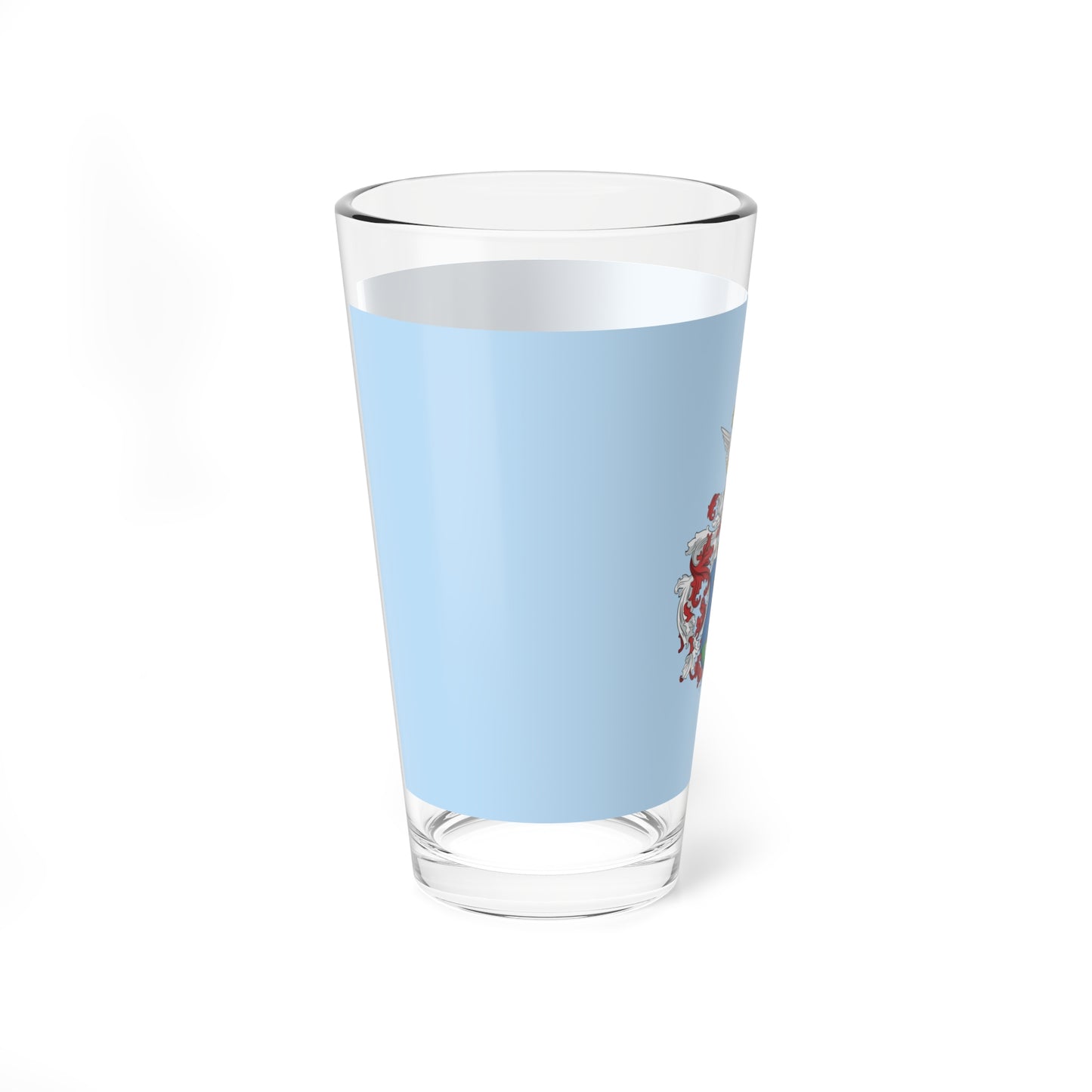 Flag of Debrecen 1989-2001 (Hungary) Pint Glass 16oz