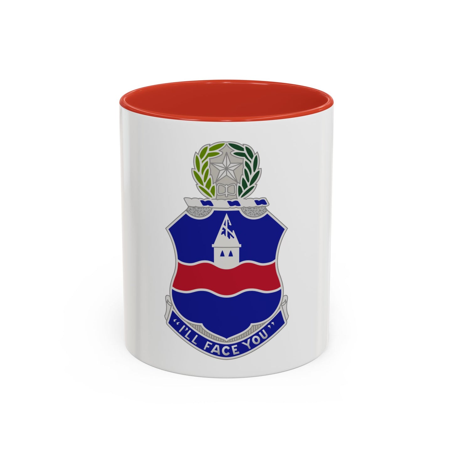 142nd Infantry Regiment (U.S. Army) Accent Coffee Mug