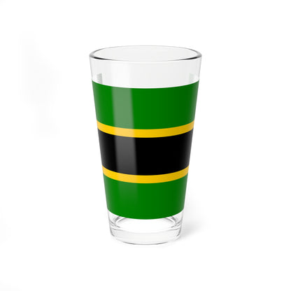 Flag of Tanganyika 1961-1964 (Tanzania) Pint Glass 16oz