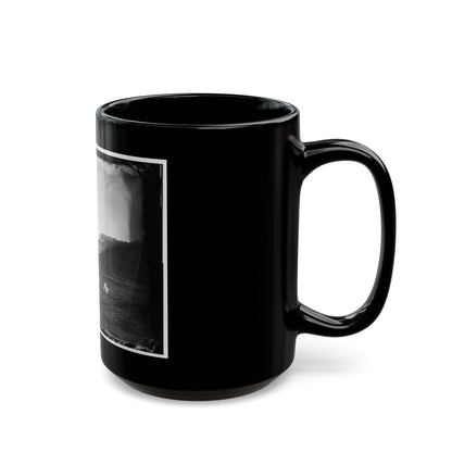 Aquia Creek Landing, Va. View Of The Federal Supply Depot (U.S. Civil War) Black Coffee Mug