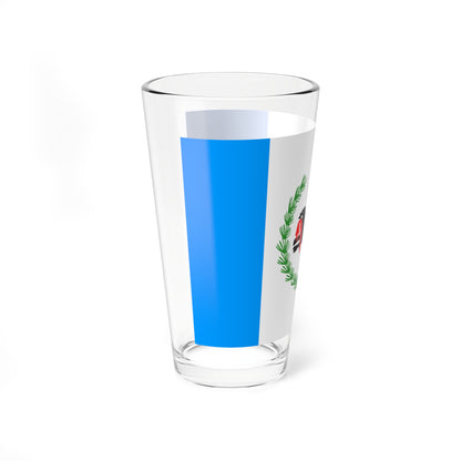 Flag of Irkutsk Oblast (Russia) Pint Glass 16oz
