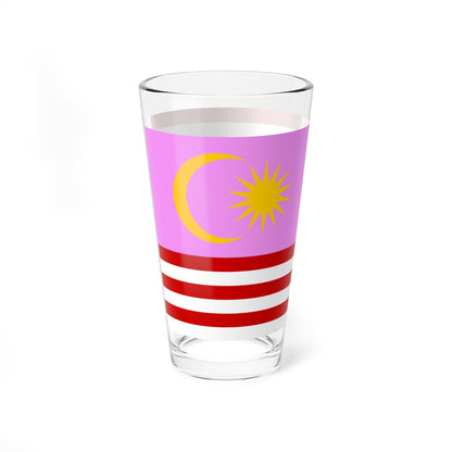 Gay Pride Flag of Malaysia (Malaysia) Pint Glass 16oz