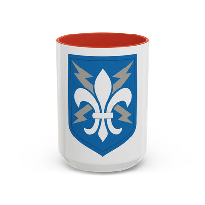 205 Military Intelligence Brigade (U.S. Army) Accent Coffee Mug