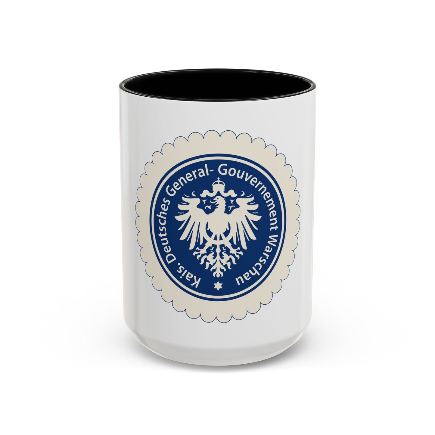 Seal of the Government-General of Warsaw - Accent Coffee Mug