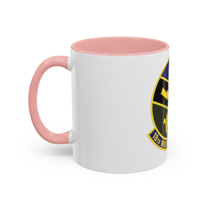 18 Weather Squadron ACC (U.S. Air Force) Accent Coffee Mug