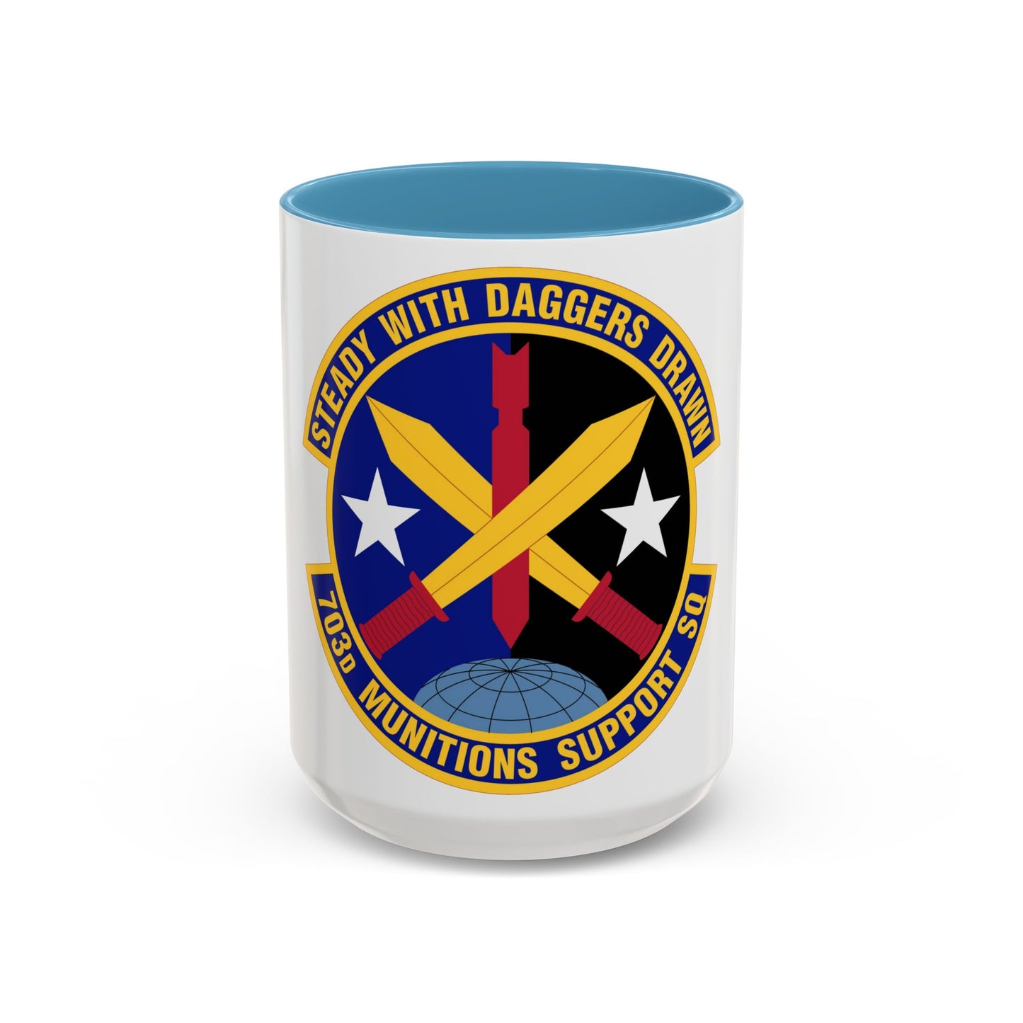 703d Munitions Support Squadron (U.S. Air Force) Accent Coffee Mug