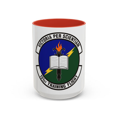 131st Training Flight (U.S. Air Force) Accent Coffee Mug