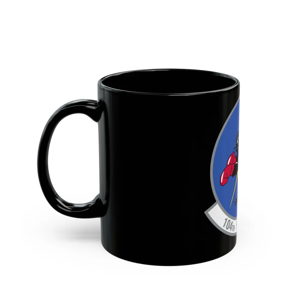 104th Fighter Squadron (U.S. Air Force) Black Coffee Mug-Go Mug Yourself