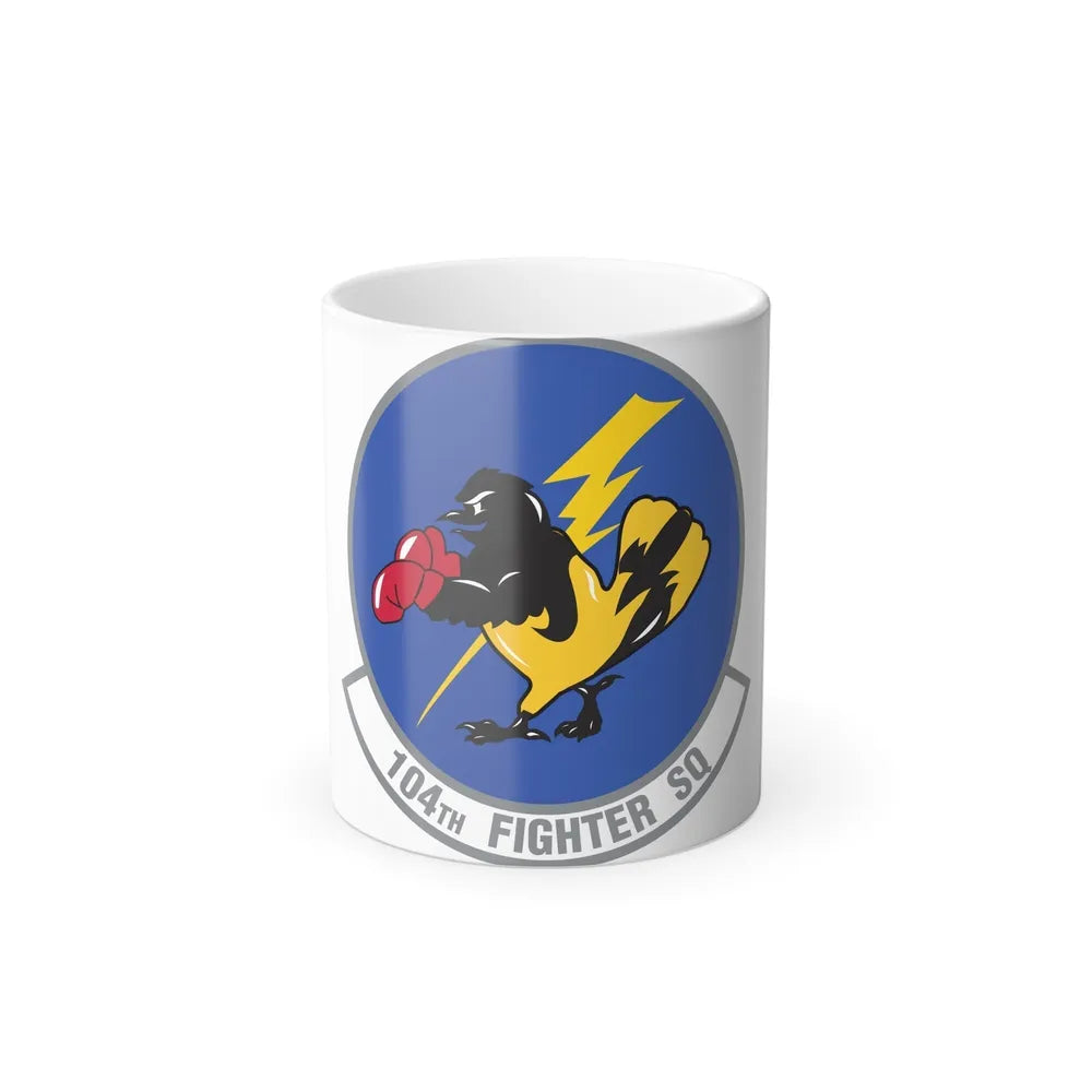 104th Fighter Squadron (U.S. Air Force) Color Changing Coffee Mug-11oz-Go Mug Yourself
