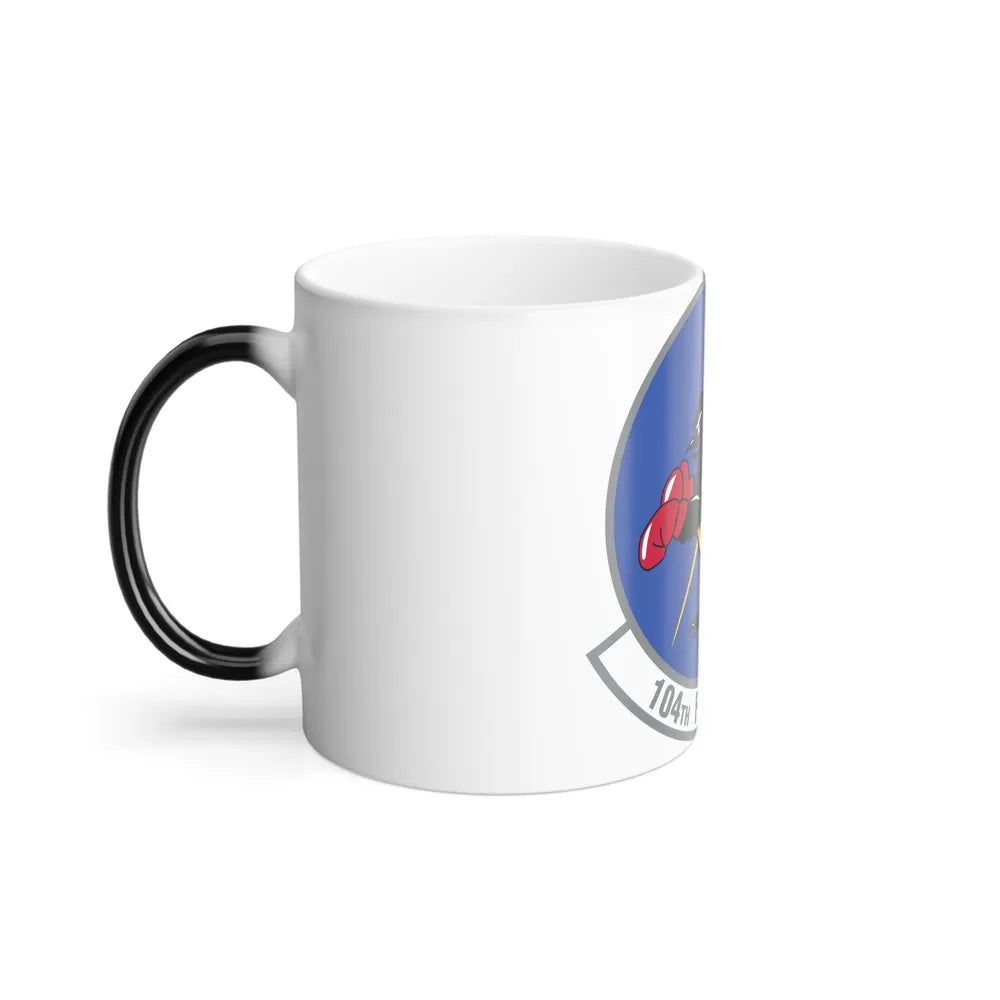 104th Fighter Squadron (U.S. Air Force) Color Changing Coffee Mug-Go Mug Yourself