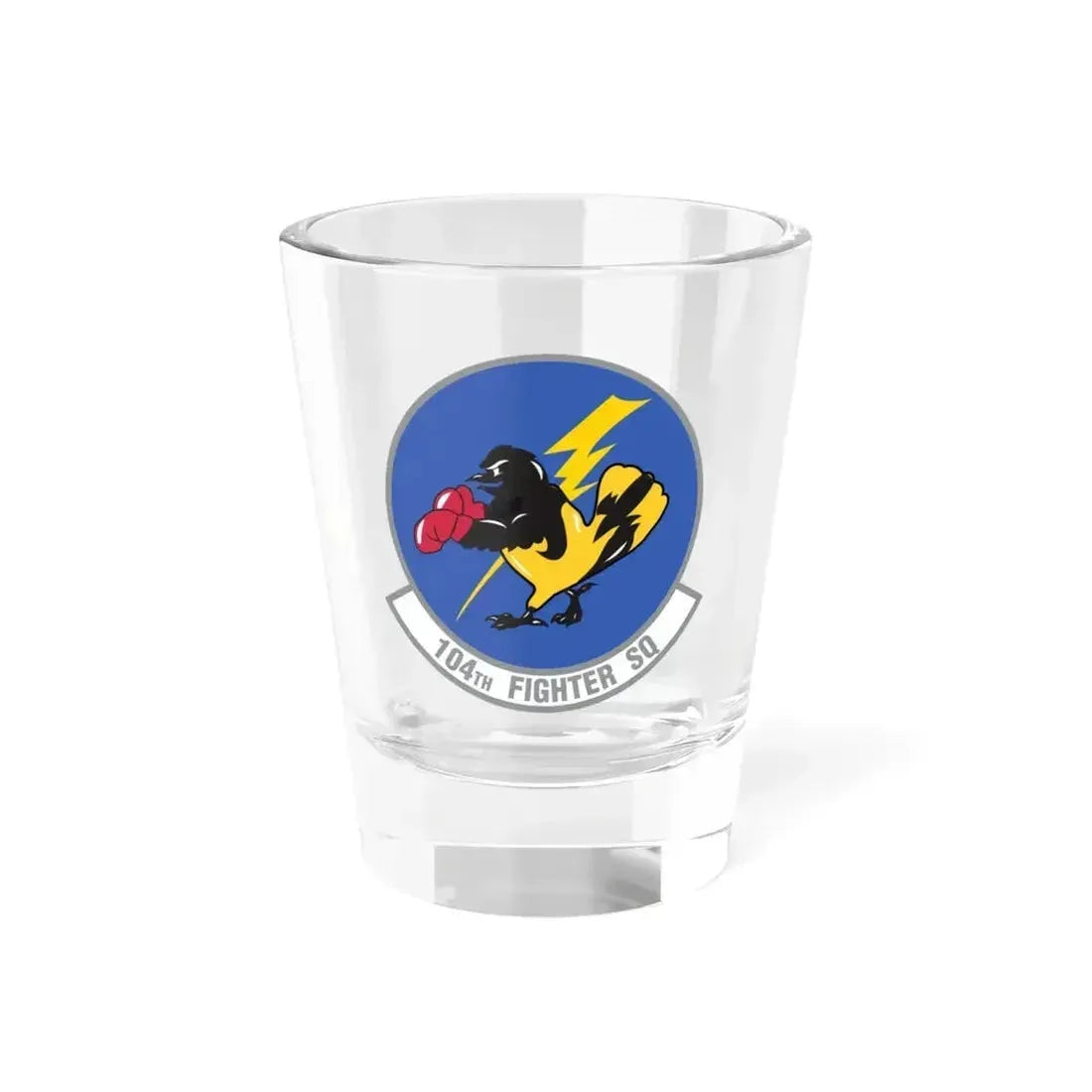 104th Fighter Squadron (U.S. Air Force) Shot Glass 1.5oz 1.5oz - Go Mug Yourself