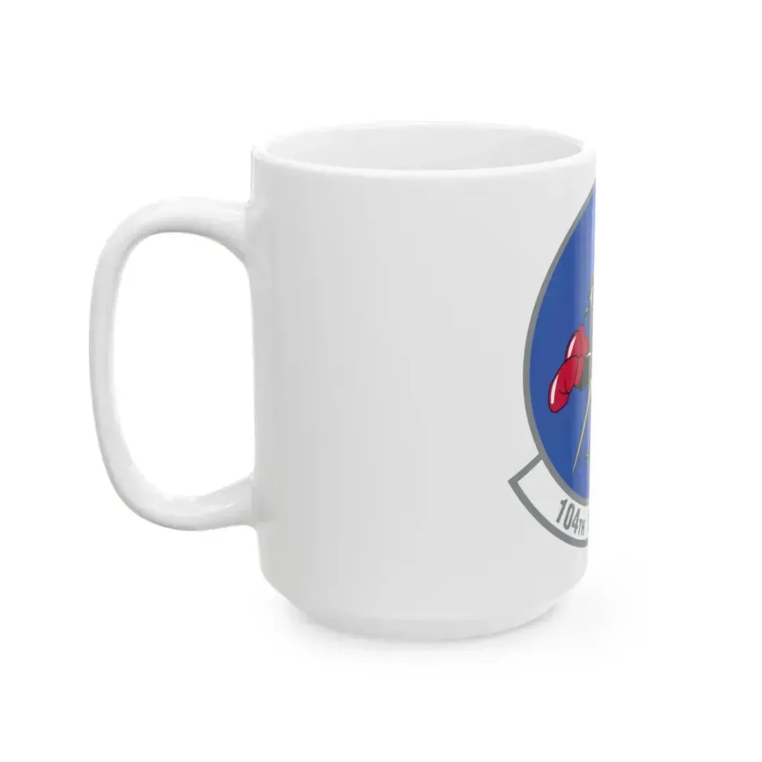 104th Fighter Squadron (U.S. Air Force) White Coffee Mug - Go Mug Yourself