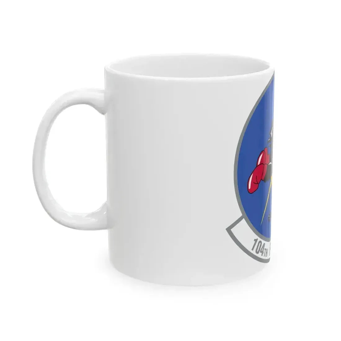 104th Fighter Squadron (U.S. Air Force) White Coffee Mug - Go Mug Yourself
