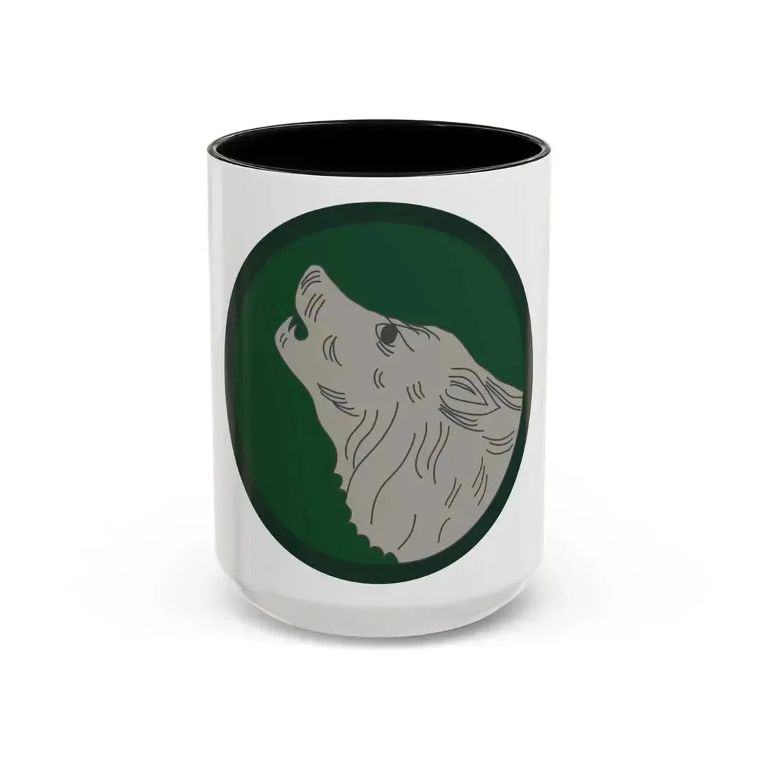 104th infantry (U.S. Army) Accent Coffee Mug 15oz Black - Go Mug Yourself